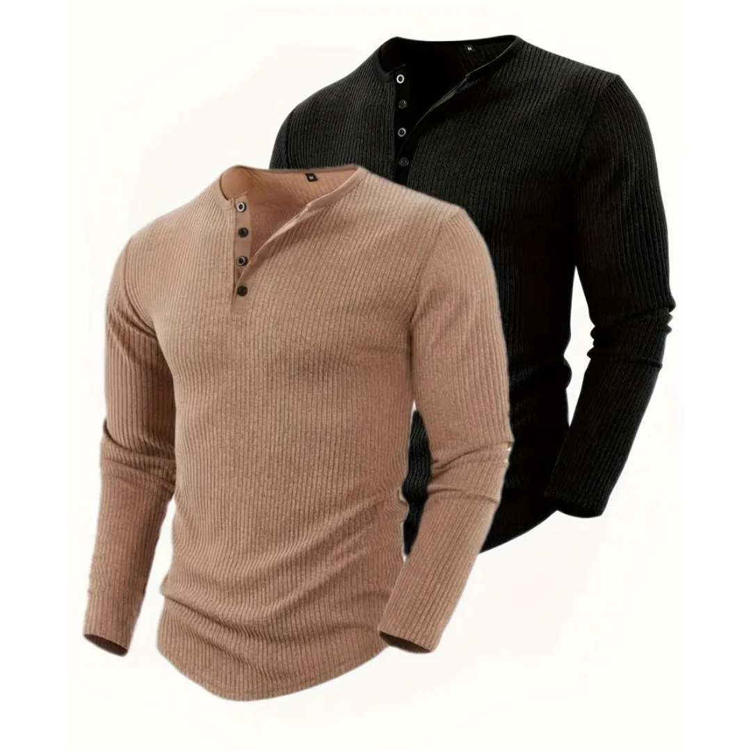 Essential Henley - Buy 1 Get 2