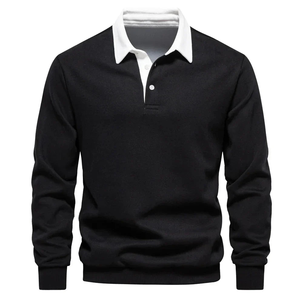 Foxley - Polo Neck Light Sweatshirt