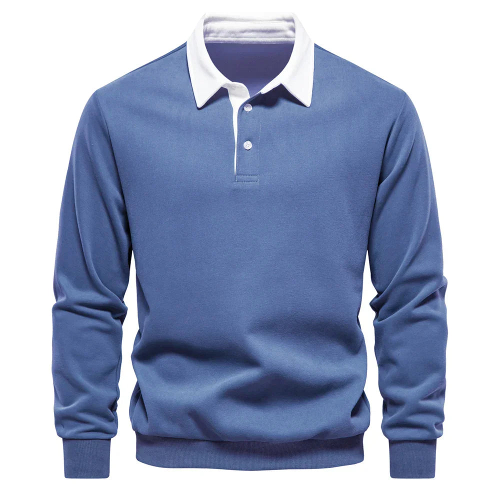 Foxley - Polo Neck Light Sweatshirt