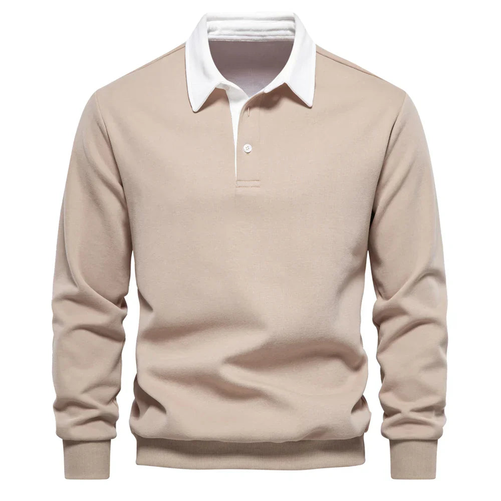 Foxley - Polo Neck Light Sweatshirt