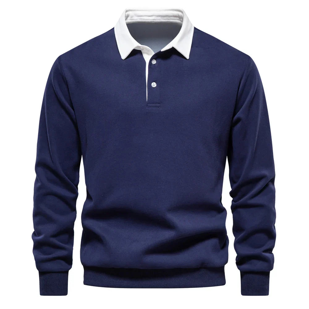 Foxley - Polo Neck Light Sweatshirt