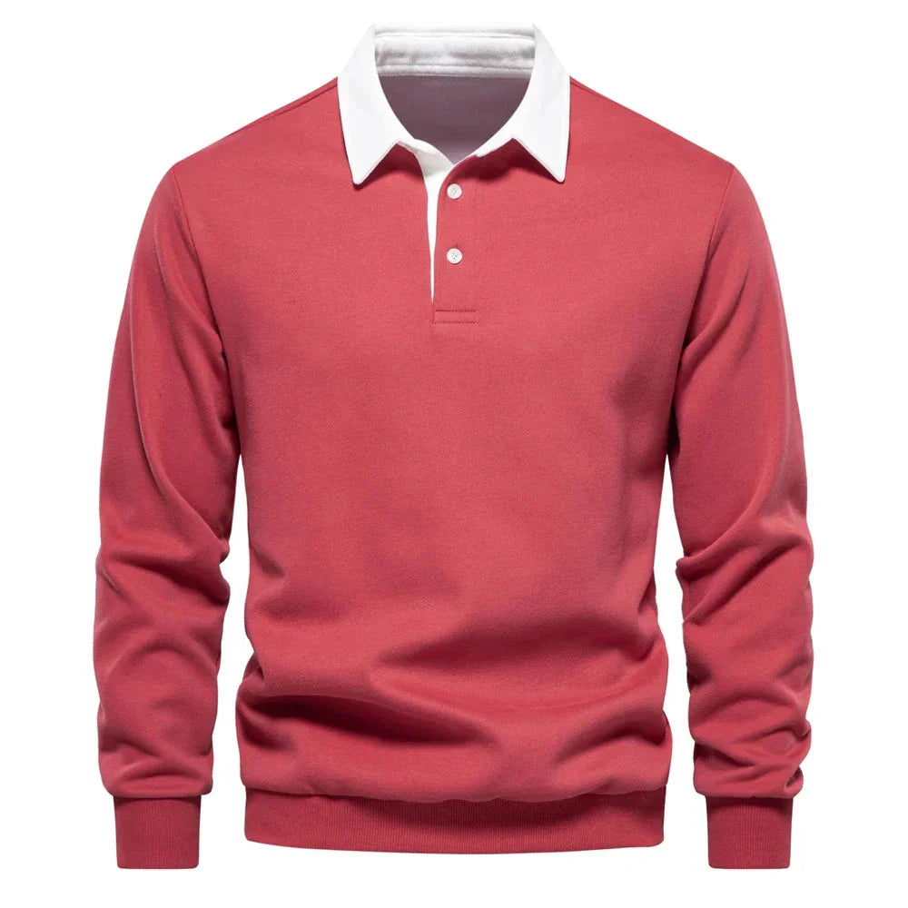 Foxley - Polo Neck Light Sweatshirt
