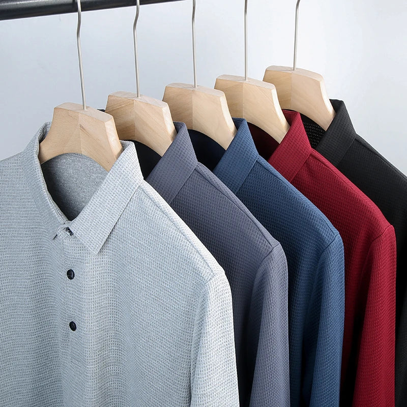 Camden - Buttoned Long Sleeve Polo
