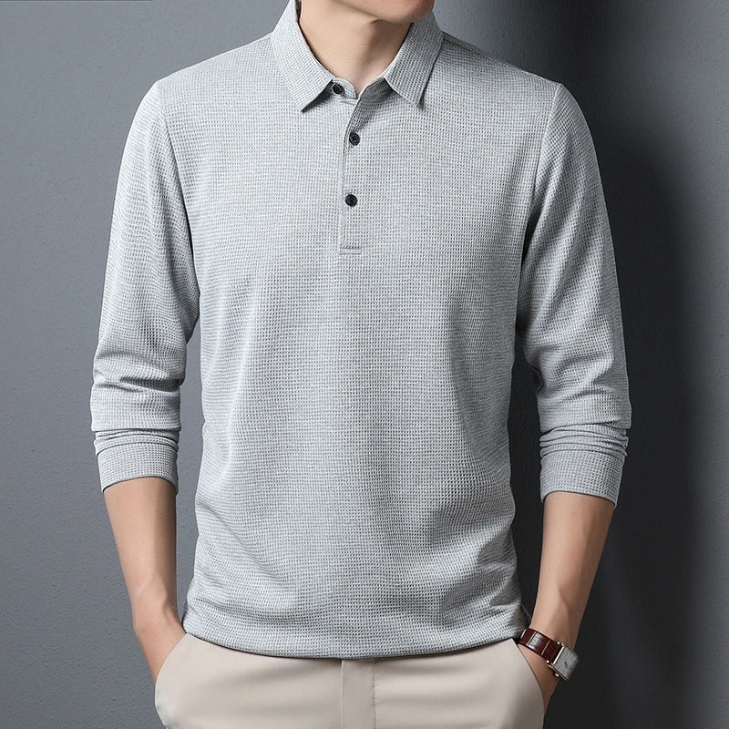 Camden - Buttoned Long Sleeve Polo