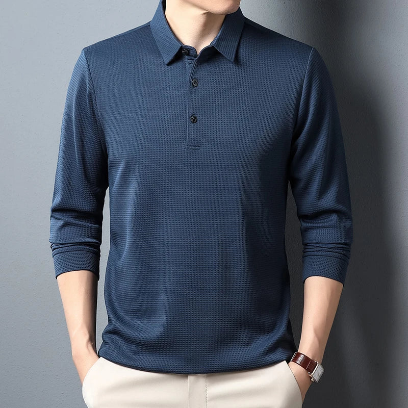 Camden - Buttoned Long Sleeve Polo