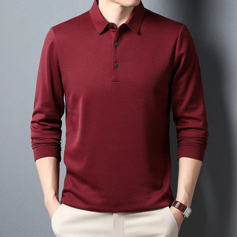 Camden - Buttoned Long Sleeve Polo