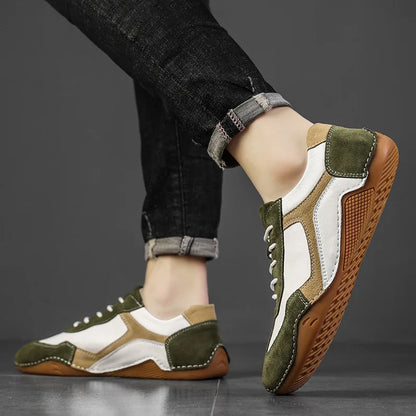 Wildleder-Sneakers aus Gummi