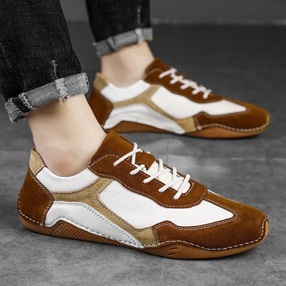 Wildleder-Sneakers aus Gummi