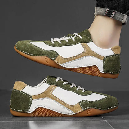 Wildleder-Sneakers aus Gummi