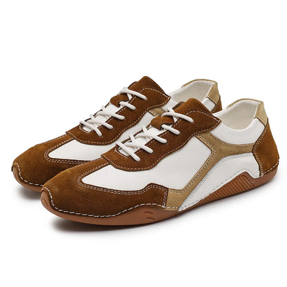 Wildleder-Sneakers aus Gummi