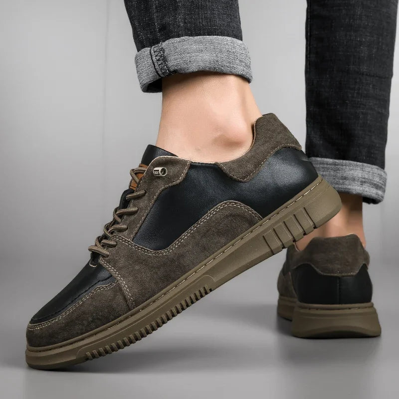 Roma Sneaker aus echtem Leder