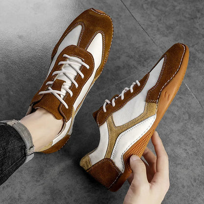 Wildleder-Sneakers aus Gummi