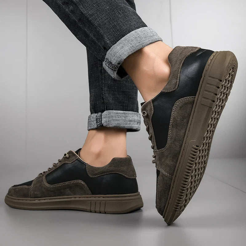Roma Sneaker aus echtem Leder