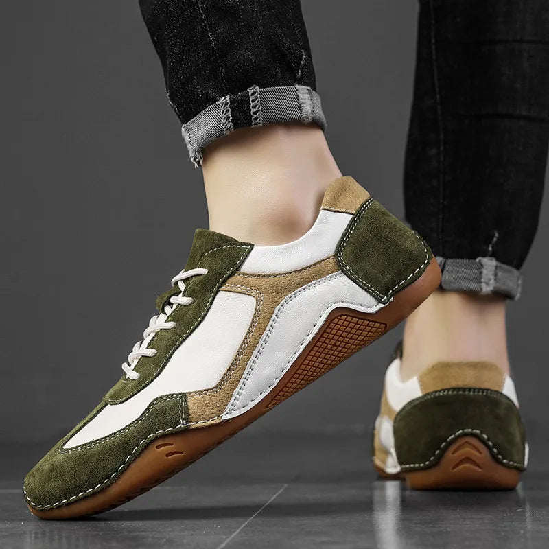 Wildleder-Sneakers aus Gummi