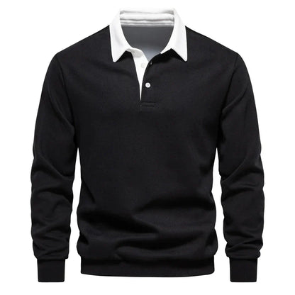 Foxley - Polo Neck Light Sweatshirt
