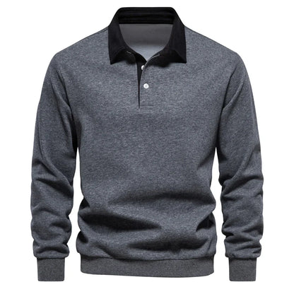 Foxley - Polo Neck Light Sweatshirt
