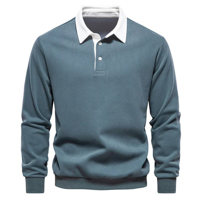 Foxley - Polo Neck Light Sweatshirt