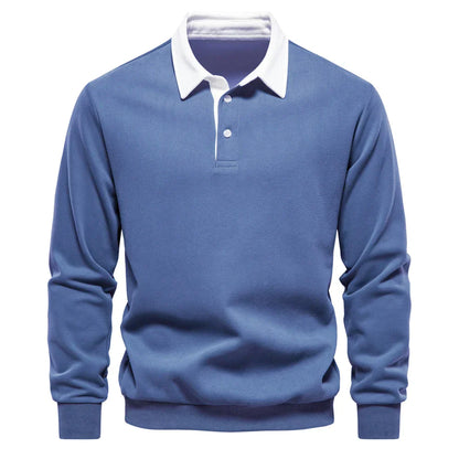 Foxley - Polo Neck Light Sweatshirt