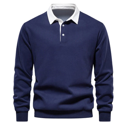 Foxley - Polo Neck Light Sweatshirt
