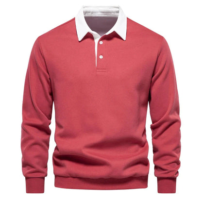 Foxley - Polo Neck Light Sweatshirt