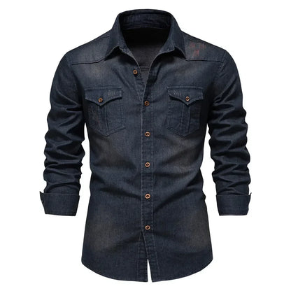 Mason - Cotton Denim Shirt